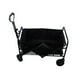 thumbnail image 5 of Carrito de camping plegable Nikou de tela Oxford negro para exteriores, 5 of 15