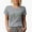Heather Grey, variant on Joy to the World with Hand Drawn Vines, Christmas Art Merch Gift, White T-Shirt, Small