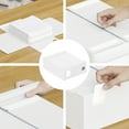 thumbnail image 2 of SpaceAid 4 Pack Sheet Organizers and Storage, Queen & King Size, White, Fabric, 2 of 6