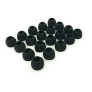 10 Pairs Medium Silicone Replacement Earbud Tips fit Powerbeats, SkullCandy, LG, Panasonic, Sony & More