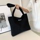 thumbnail image 4 of Bolso Hobo sólido para mujer bolso cruzado de gran capacidad y bolso de viaje holgado, 4 of 9