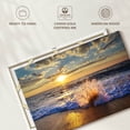 thumbnail image 6 of Elephant Stock Sunset Over Beach Wall Art - Beach Canvas Canvas - 48" x 32", 6 of 8