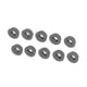 thumbnail image 3 of Insertos de fresado CNC, 10 piezas Insertos de carburo de carburo con revestimiento negro Insertos de corte de torno Claridad notable, 3 of 14