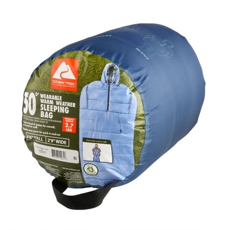 OZARK TRAIL 50 F WEARABLE SLEEPING BAG