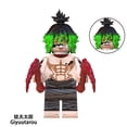 thumbnail image 2 of Colección de 8 Mini Figuras de Bloques de Anime Clásico - Personajes Guerreros de Acción para Niños y Niñas, Juguete de Regalo en Bolsa de OPP, 2 of 9