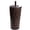 Brown Leopard, variant on HydroJug Everyday Tumbler – Ceramic-Lined Insulated Tumbler with Straw and Soft-Touch Lid, Cup Holder Friendly – 20 oz, Brown Leopard