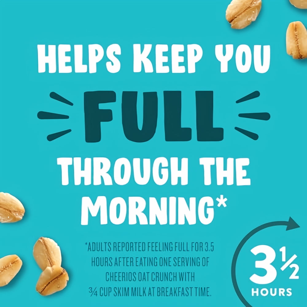 Cheerios Cinnamon Oat Crunch Cereal, 18.2 oz (Pack of 5)