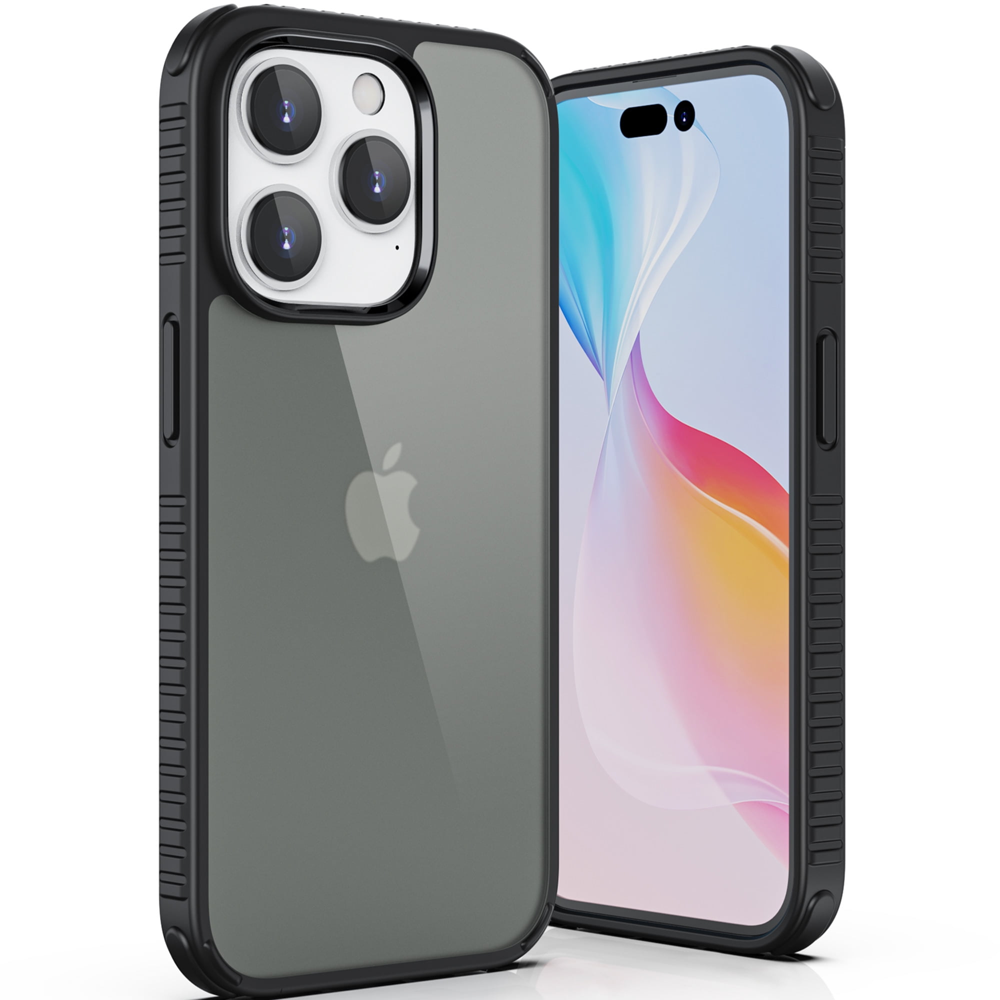 Ulak Iphone 14 Pro Max Case Slim Shockproof Bumper Phone Case For Apple Iphone 14 Pro Max 6 7 Inch For Women Girls Boys Men Matte Black Walmart Com