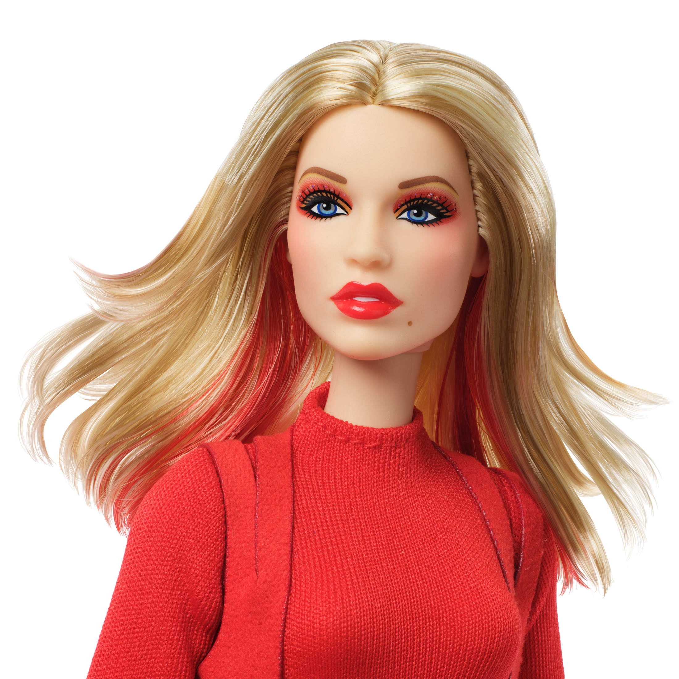 Barbie Signature Kylie Minogue Collectible Doll in Red Padam Padam Music Video Outfit