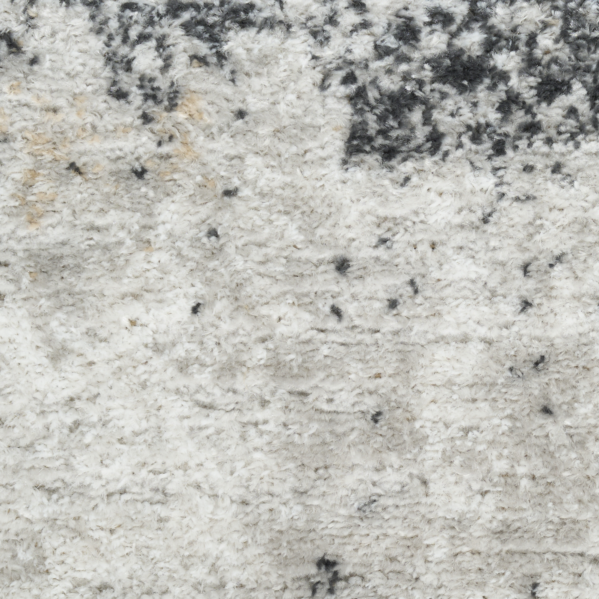 Nourison Dekor 7'10" x 9'10" Grey Charcoal Modern Indoor Rug