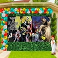 thumbnail image 3 of The Night Before Christmas Treat Bags Candy Decorations Party Favor Supplies Birthday Cake Topper Backdrop Banner, 3 of 7