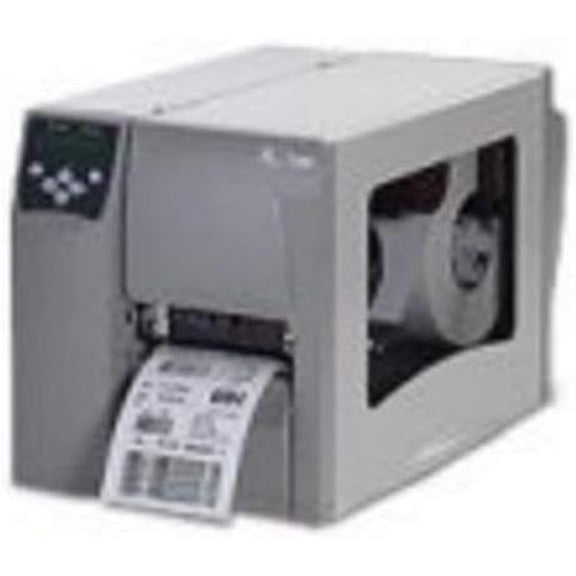 Restored Zebra S4M Direct Thermal Label Printer with USB, Serial and Parallel Ports, 6 in/s Print Speed, 203 dpi Print Resolution, 4.09" Print Width, 110/220 VAC (Refurbished)