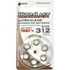 NABC UltraLast UL312HA Zinc Air Size 312 Ultra Clear Hearing Aid Battery