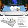 thumbnail image 5 of Windshield Sun Shade Foldable Car Front Window Sunshade For Car Suv Trucks Vans - Best Heat Shield Blocker Visor Cover Blocks Uv Rays And Keeps Your Vehicle Cool-Medium, 5 of 5