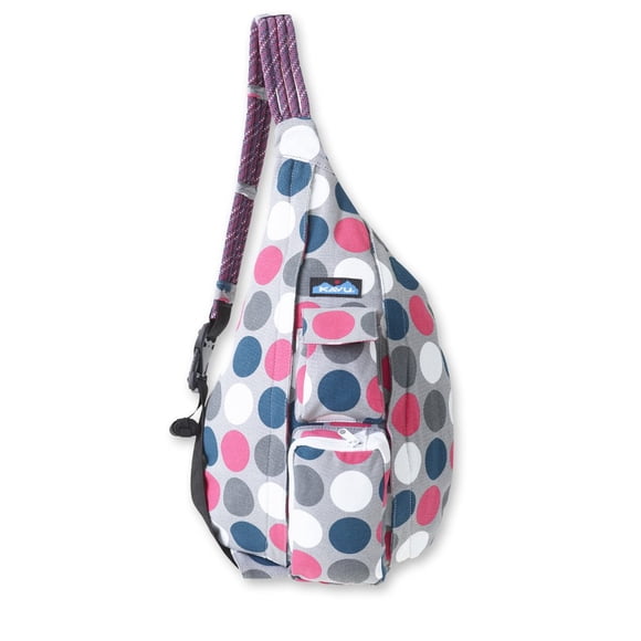 Bolsa bandolera KAVU Original Rope Got Dots de lona de algodón de 12 oz