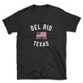 thumbnail image 1 of Del Rio Texas Patriot Men's Cotton T-Shirt, 1 of 1