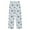 Snowflake Flower, variant on Wobogo Snowflake Flower Long Pajama Pants Bottoms Soft Sleepwear with Pockets