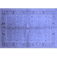 thumbnail image 1 of Ahgly Company Indoor Rectangle Oriental Blue Traditional Area Rugs, 4' x 6', 1 of 4