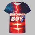 thumbnail image 2 of FYDUU Fashion T-Shirts Boys Graphic Tees Casual Short Sleeve Crew Neck T Shirt Top Cute Printed Tshirts Kids Back To School Clothes 3-4 Years, 2 of 5