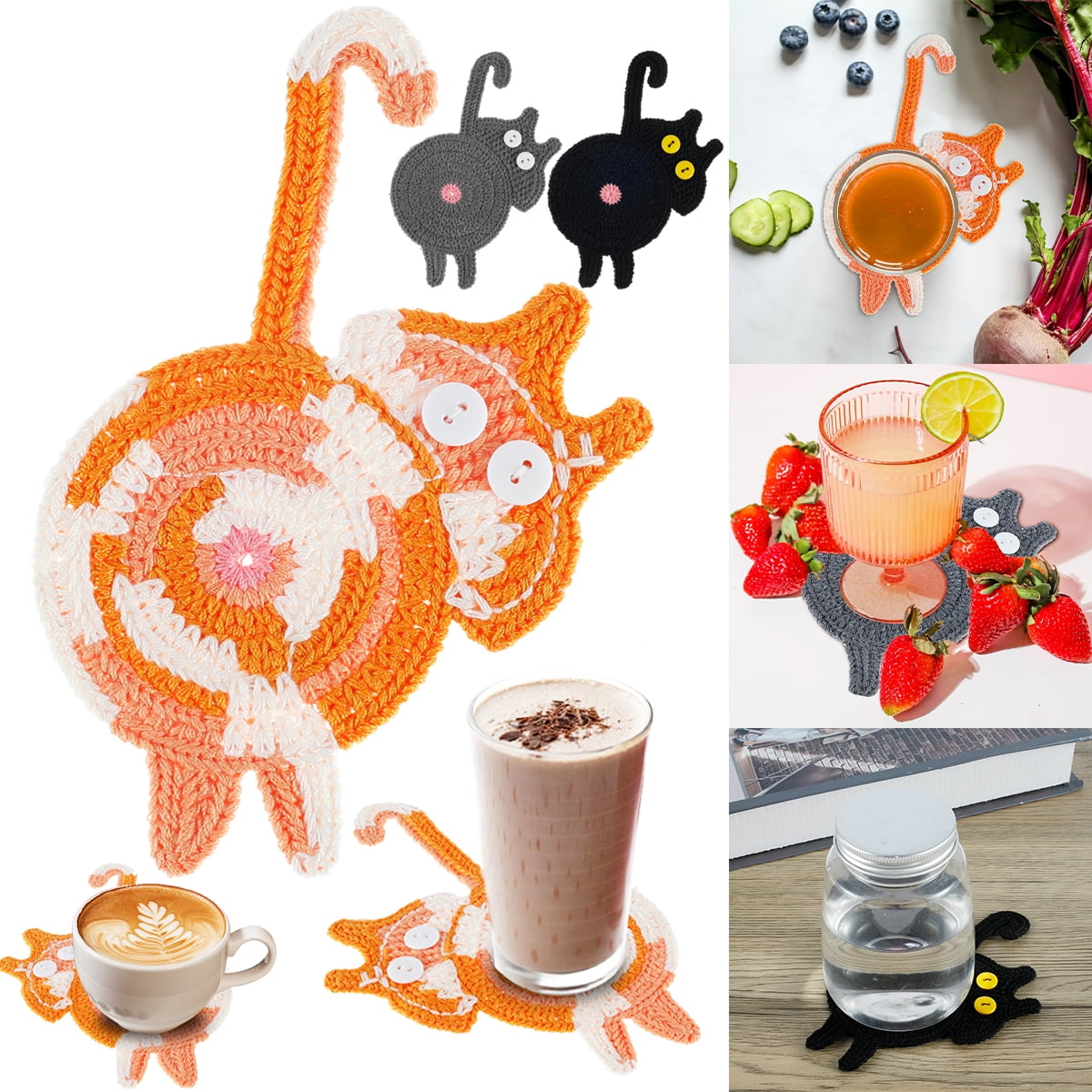 Custom Coaster • Bespoke Personalised Drinks Mats tea Coasters Logo Image Photo 