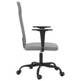 thumbnail image 2 of vidaXL Chaise de Bureau Tissu Gris Clair, 2 of 5