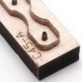 thumbnail image 6 of Wooden Punching Die Key Chain Stencil Tools Keychain Handcraft Pendant Template DIY Leather Tool Cutting Mould B, 6 of 6