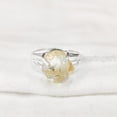 thumbnail image 3 of Natural Citrine Ring, Rough Citrine Gemstone Ring, November Birthstone, Boho Ring, 925 Sterling Silver, Womens Ring, Christmas, Thanksgiving, Handmade, Statement Jewelry, Rough Gemstone Jewelry, 3 of 5