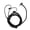 Black, variant on M Buder 25 Core Silver Plated OFC Upgrade Audio Cable for MMCX Connector Shure SE215 Black 2.5 Balanced (3.9 ft / 1.2 m)