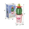 thumbnail image 2 of Artificial Plant Building Set with Flowers, Home Décor Accessory for Adults, Botanical Collection, Creative Building Project for Adults, Gift Idea for Kids Girls Women Cactus(55 Pieces), 2 of 6
