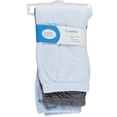 thumbnail image 2 of Luvable Friends Baby and Toddler Boy Cotton Pants 3pk, Light Blue Stripe, 0-3 Months, 2 of 2