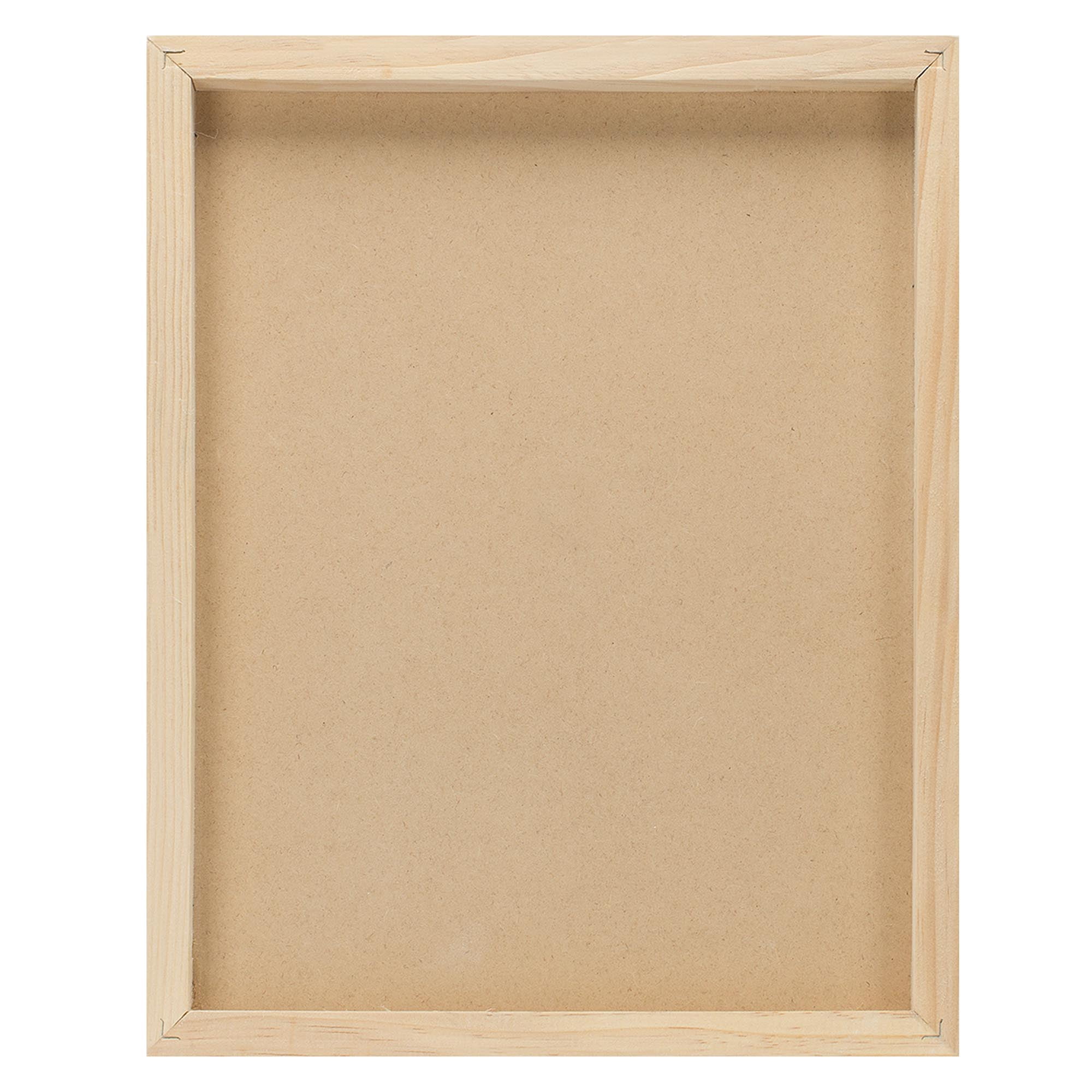Da Vinci Pro Medium Textured Gesso Panel - 8x8"  - 6 Pack - 2" Depth Wood Panels for Painting - Accepts Mediums like Canvas - For Oils, Acrylics, Mixed Media, Pastels & Drawing Sticks