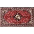 thumbnail image 1 of Ahgly Company Indoor Rectangle Traditional Orange Salmon Pink Persian Area Rugs, 5' x 7', 1 of 6