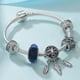 thumbnail image 1 of Pulsera de cuentas con dijes europeos para mujer, joyería hecha a mano, regalo, 1 of 6
