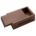 thumbnail image 2 of Caja de música de madera artesanal, caja de música antigua DIY para cumpleaños, mujeres, hombres, bodas Madera de nogal, 2 of 9