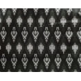 thumbnail image 4 of oneOone Georgette Viscose Fabric Geometric Ikat Print Fabric By The Yard 42 Inch Wide, 4 of 4