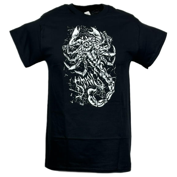 Sting White Scorpion Mens Black T-shirt S