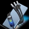 thumbnail image 4 of Cargador Sidaley 100W Transparente Carga Rápida Triple 100W, 4 of 6