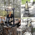thumbnail image 3 of Firewood Kindling Splitter Racker Ornament Log Wood Cutter Xmas Home Decor Gift, 3 of 3