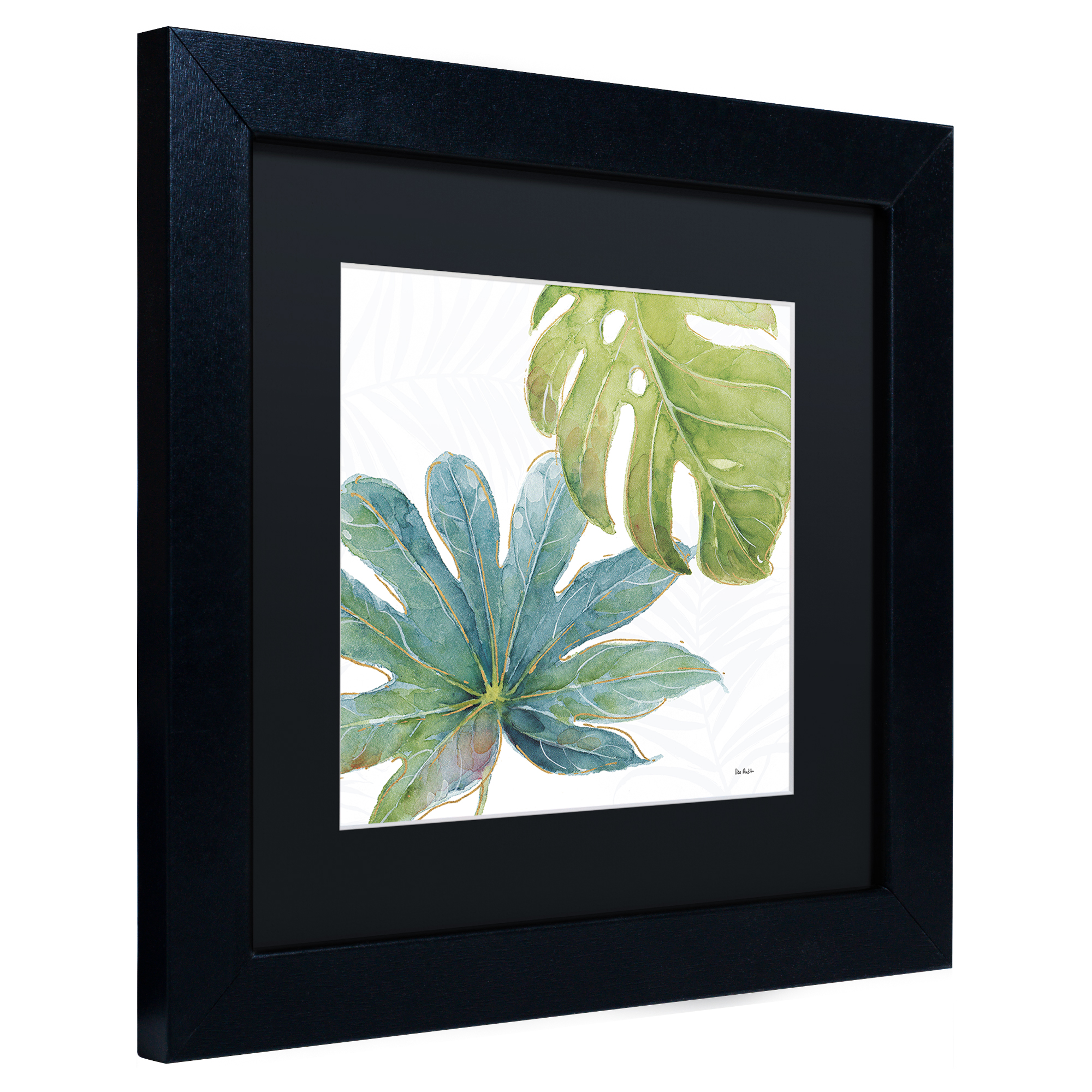 Lisa Audit 'Tropical Blush VII' Matted Framed Art