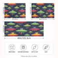 thumbnail image 2 of Yayeee Pillowcase Queen Size Set of 2 Satin Wrinkle Resistant Envelope Pillow Case, Colorful Space Cat, 2 of 8