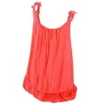 thumbnail image 4 of Honeeladyy Discount Women's Summer Sleeveless Tank Top, Cute Strappy Cami Tops Casual Flowy Ruffle Hem Tank Tee Shirt Loose Tunic Top, 4 of 5