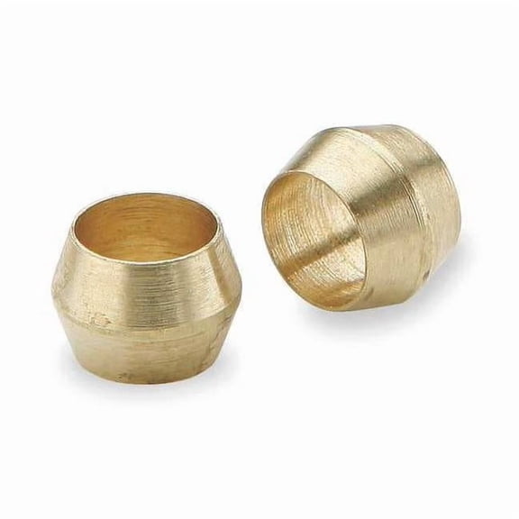 Parker 1/4" Compression Brass Sleeve 10PK 60C-4