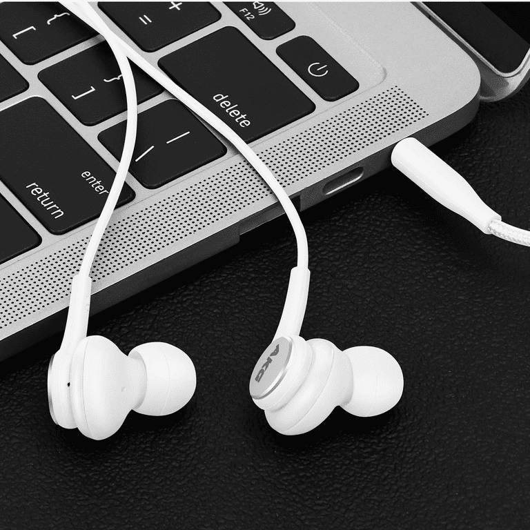 UrbanX Wired 3.5MM Jack Durable Earphones Earbuds w Microphone and