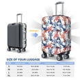 thumbnail image 4 of Gukieu Red Lobster Print Suitcase Protective Cover, Elastic Zipper Buckle Suitcase Protective Cover, Suitable for Travel, Business Trip-X-Large, 4 of 7
