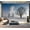 Color1, variant on Peel and Stick Wallpaper Edmonton Downtown Skyline Just After Sunset Winter Modern Art Wall Mural Decor Self Adhesive and Removable 69in x 98in