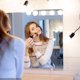 thumbnail image 1 of USHOBE Mirror Front Light Plateado Para Maquillaje Con Ventosa Y Intensa En O, 1 of 6