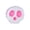 Pink, variant on Halloween Skull Squishy Stress Ball - Ghost Face Pinch Doll, Soft Skull Squeeze Fidget, Decompression Sensory Stress Relief