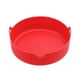 thumbnail image 1 of Olla De Freidora De Aire De Silicona Air Fryer Mat Engrosamiento Horno Bandeja para hornear Reutilizable para horno doméstico Steamer (Rojo) Likrtyny Libre de BPA, 1 of 6