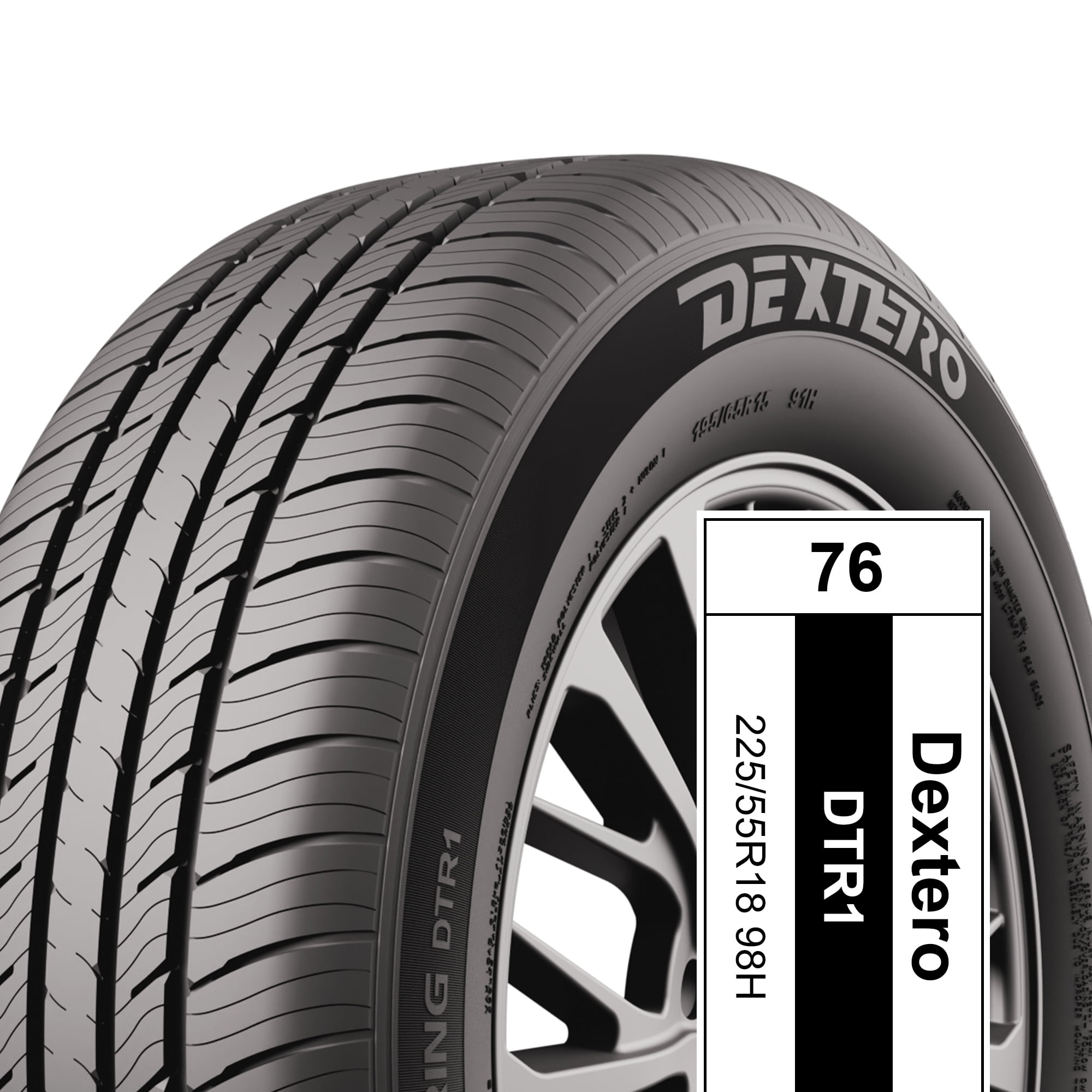 Dextero Touring DTR1 225/55R18 98H Tire - Walmart.com