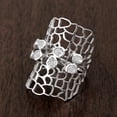thumbnail image 3 of 0.80 CTW Natural Diamond Polki Spider Web Ring 925 Sterling Silver Women Mother's Day Gift Jewelry, 3 of 5